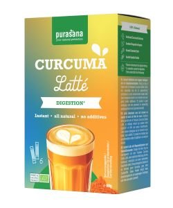 Curcuma latté 6 x 10 g BIO BIO, 60 g